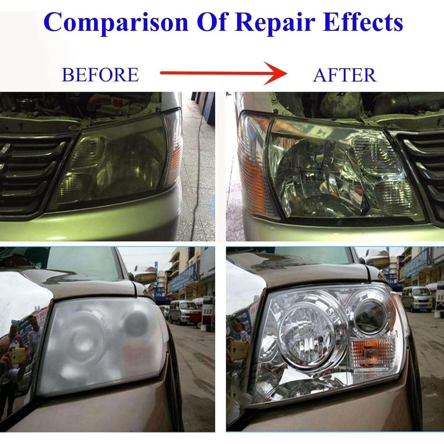 Kit de Reparación de Faros ROYWOO 200ml - Restauración y Pulido