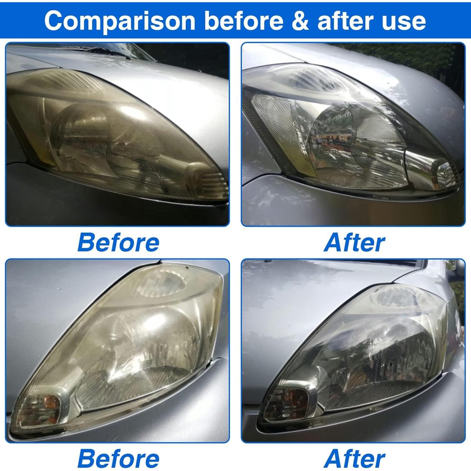 Kit de Reparación de Faros TUTOOLS 100ml - Pulido y Restauración