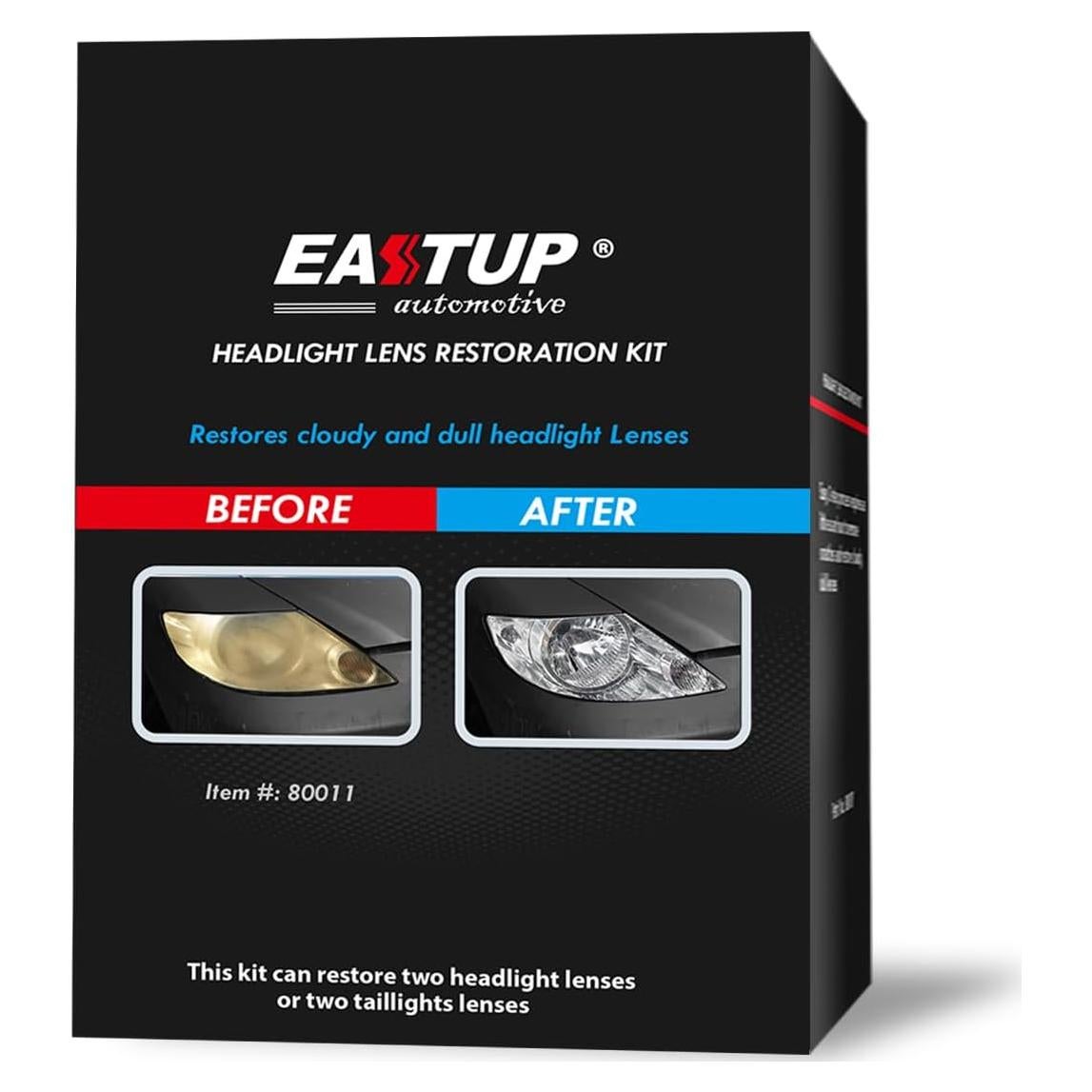 Kit de Restauración de Faros EASTUP - Mejora Visibilidad y Seguridad