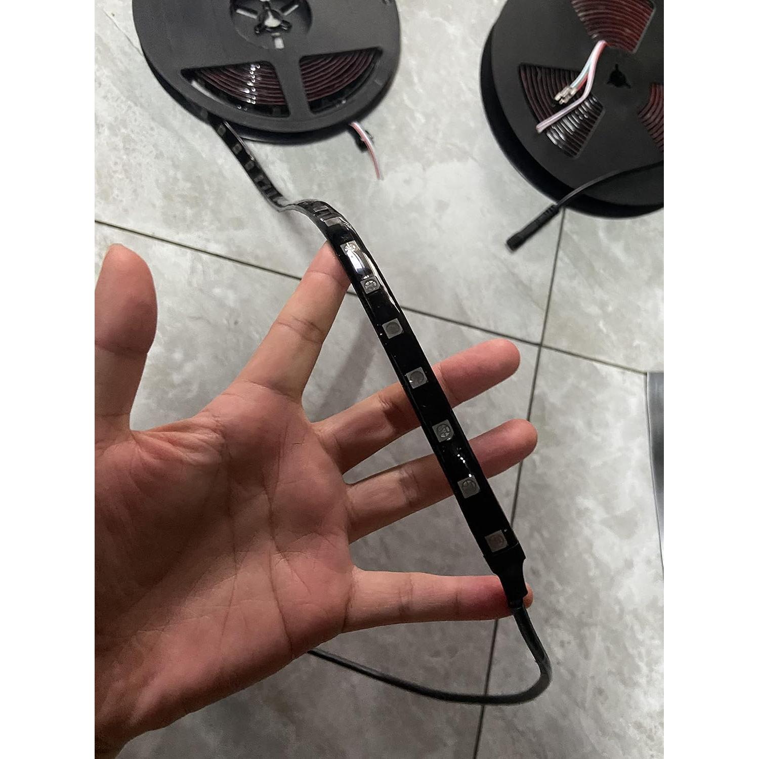 Tiras de Luz LED RGB Ydzwavui 8PCS 1.2m para Polaris Slingshot