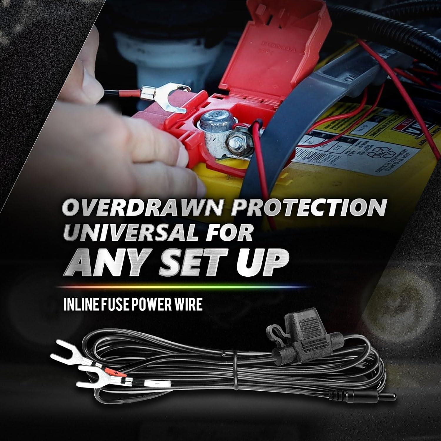 Luces Halo OPT7 Aura Pro para Dodge Challenger 2008-2023 RGB