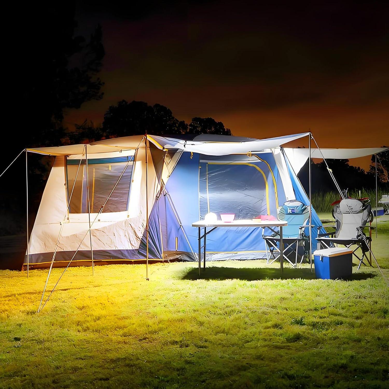 Kit de Barra de Luz LED 12V TopAutoGear 5 Pcs Dimmable IP67