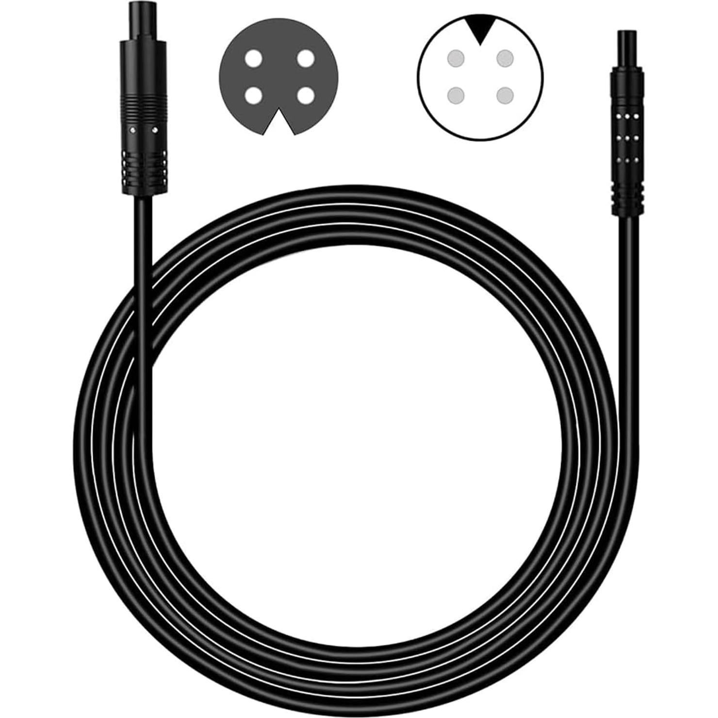 Cable de Extensión LED 4 Pines Leiboow 4 PCS 101.6 cm Impermeable