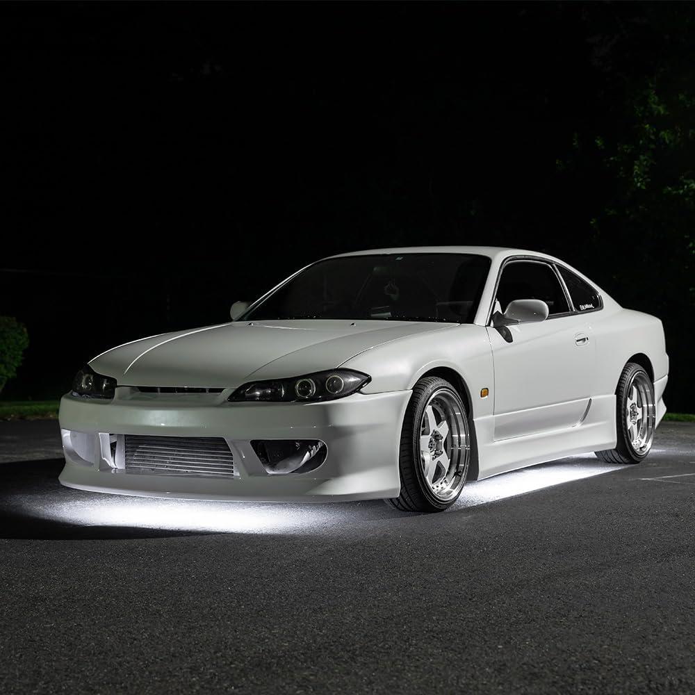 Kit de Iluminación LED Glow 4pc Blanco para Bajo Cuerpo - 234 LEDs