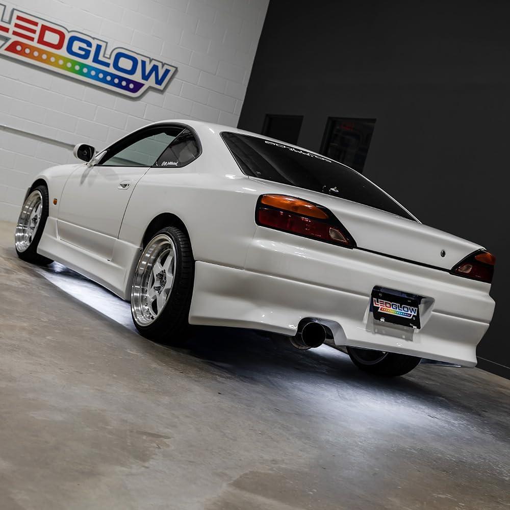 Kit de Iluminación LED Glow 4pc Blanco para Bajo Cuerpo - 234 LEDs