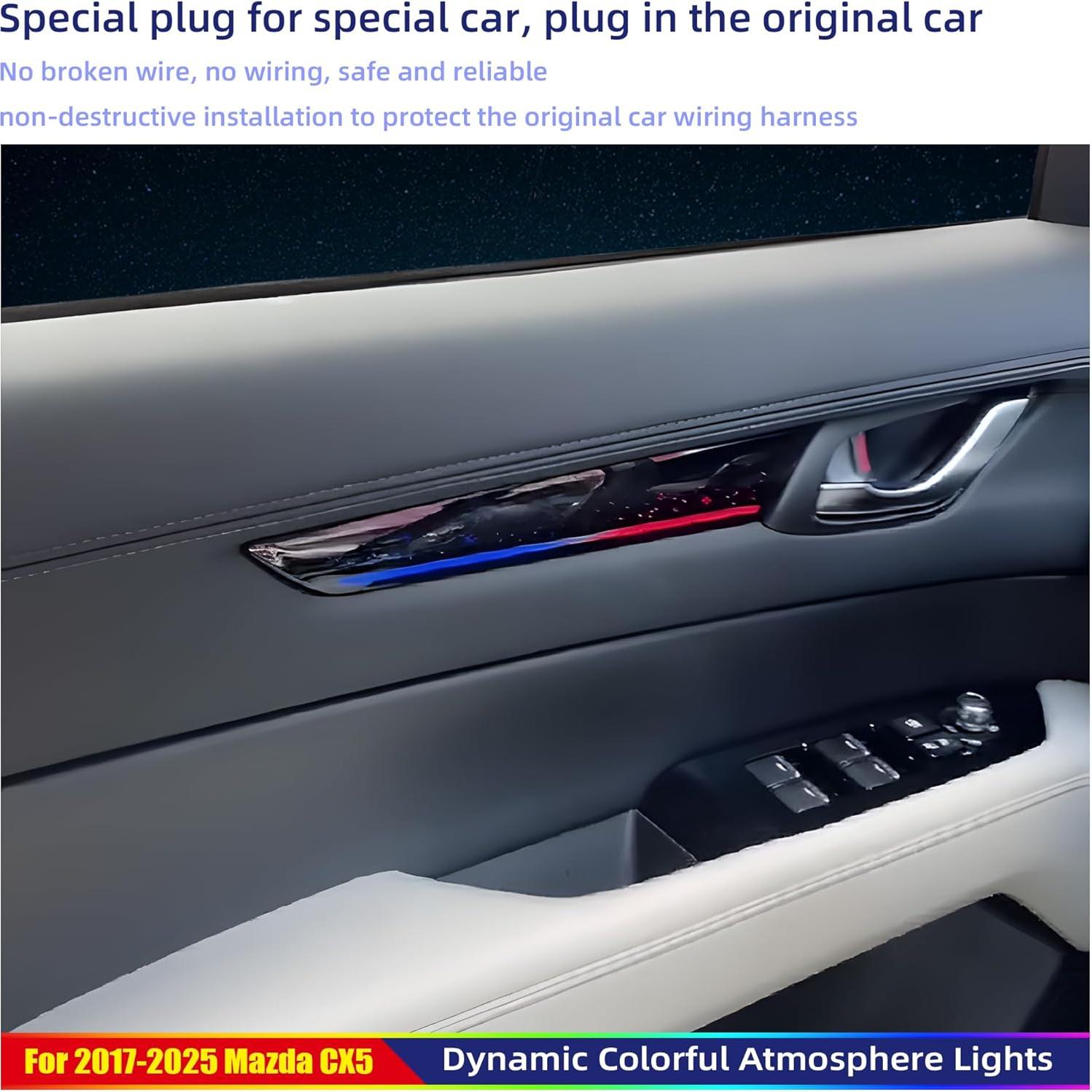 Kit de Iluminación Ambiental Youmeise para Mazda CX-5 2017-2025