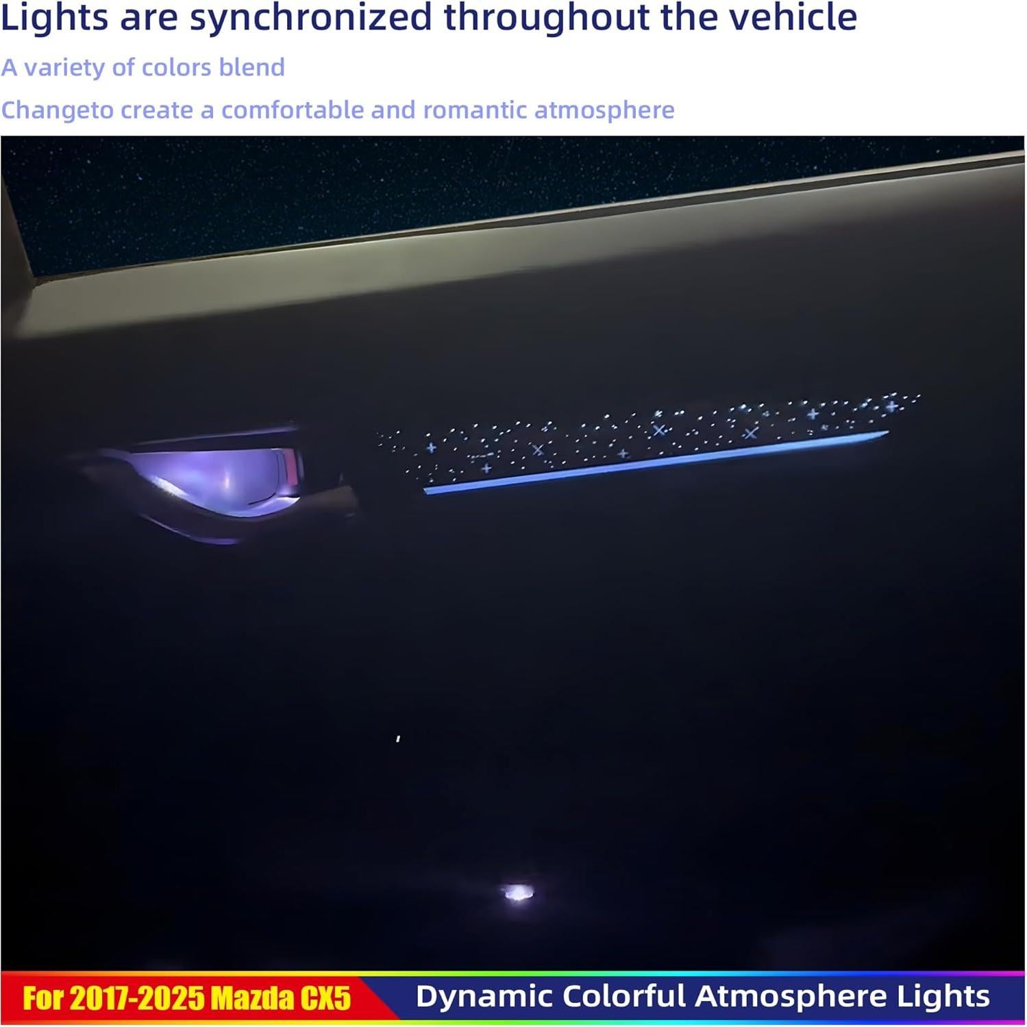 Kit de Iluminación Ambiental Youmeise para Mazda CX-5 2017-2025