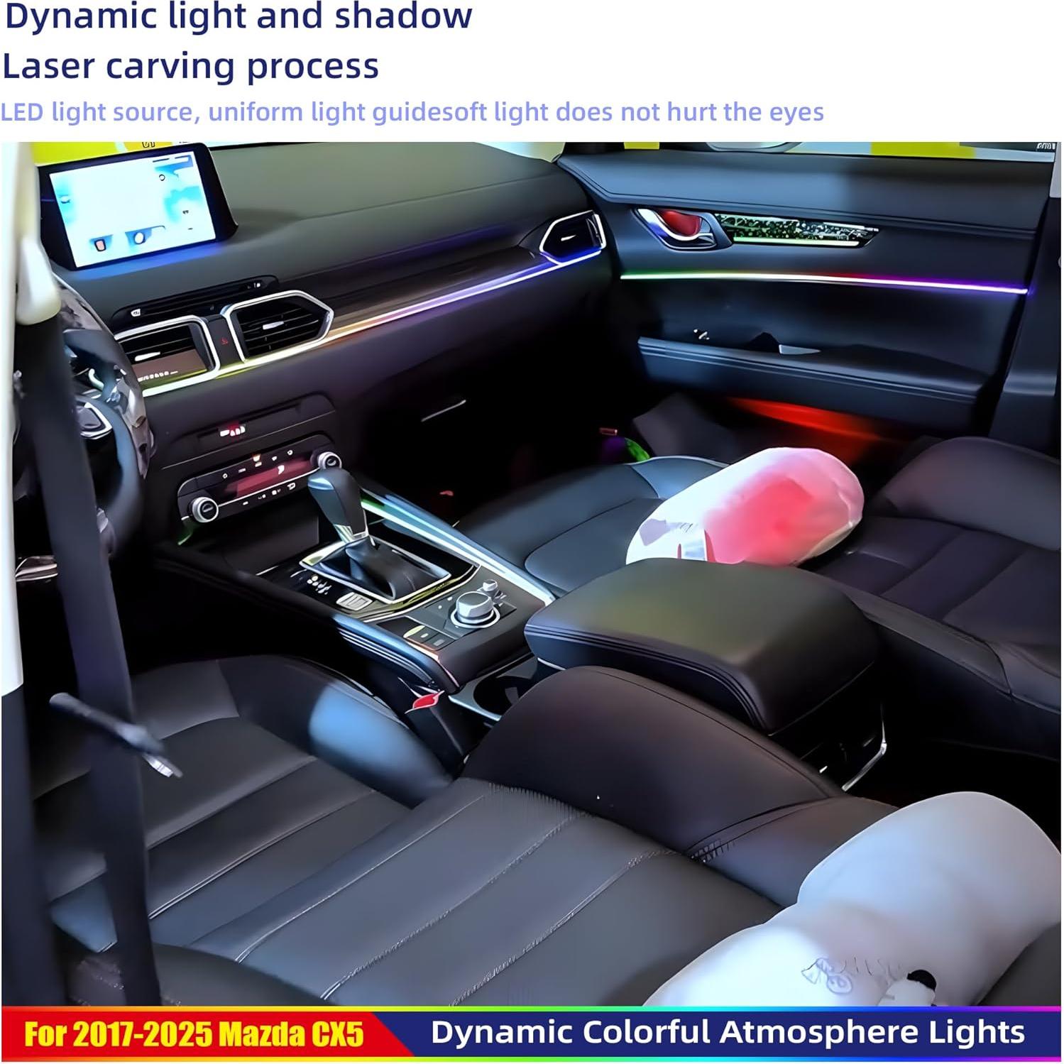 Kit de Iluminación Ambiental Youmeise para Mazda CX-5 2017-2025