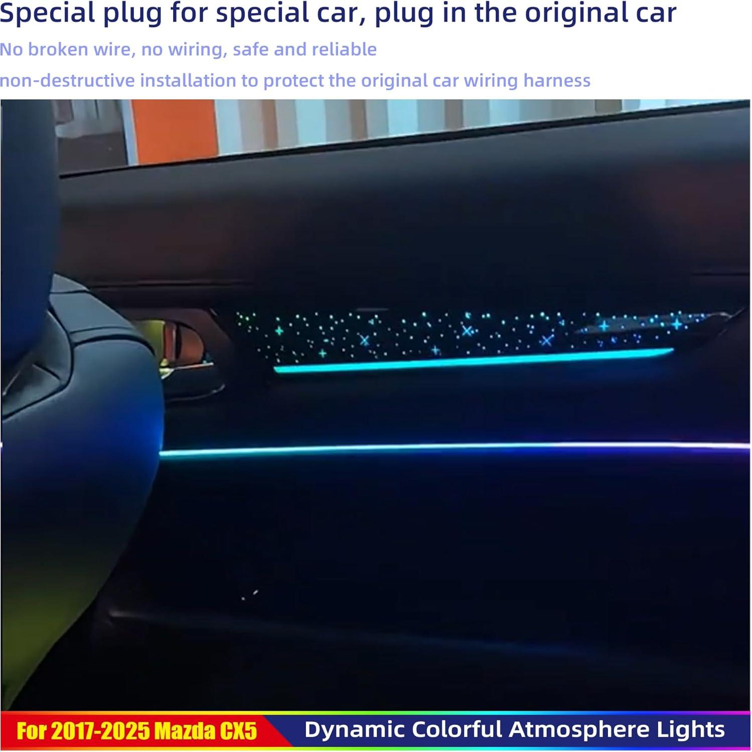 Kit de Iluminación Ambiental Youmeise para Mazda CX-5 2017-2025