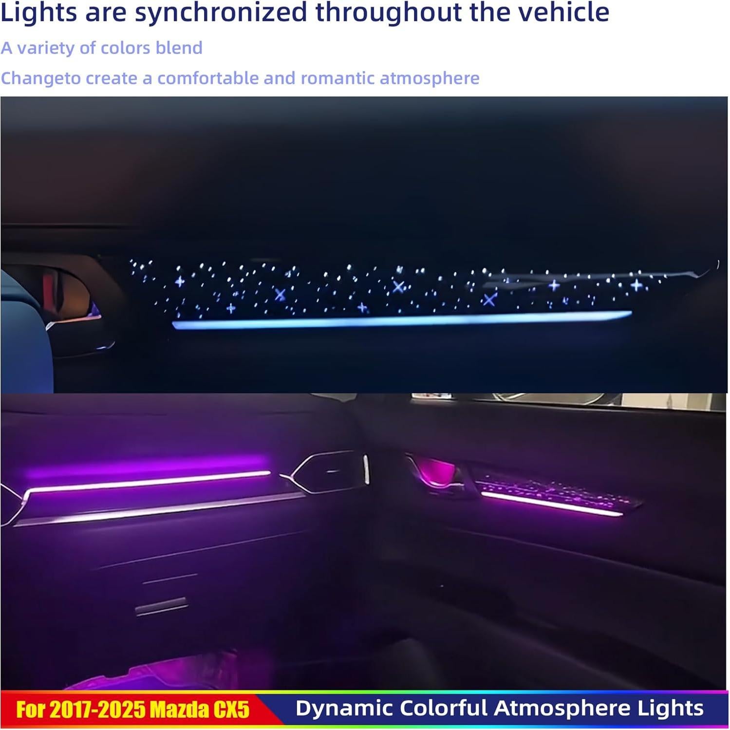 Kit de Iluminación Ambiental Youmeise para Mazda CX-5 2017-2025