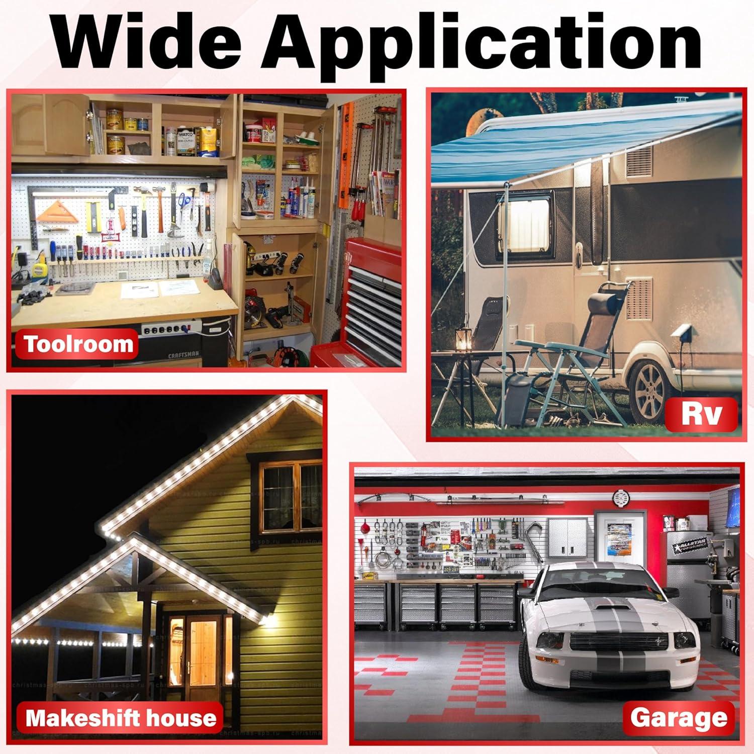 Kit de Luces LED 12V Ecocstm para Furgonetas - 60 Módulos