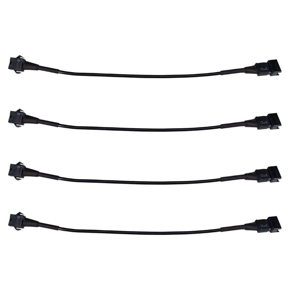 Cables de Extensión LED 4 pcs Kingshowstar 61 cm Neón RGB