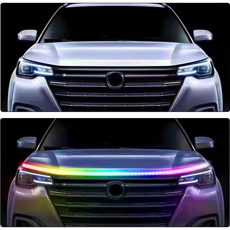DREAMIZER Tira LED 71" RGB Impermeable para Automóviles