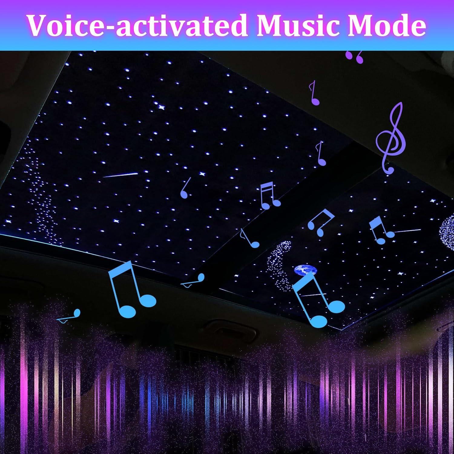 Película de Techo Solar Estrellado WEBUPAR 160x100 cm RGB