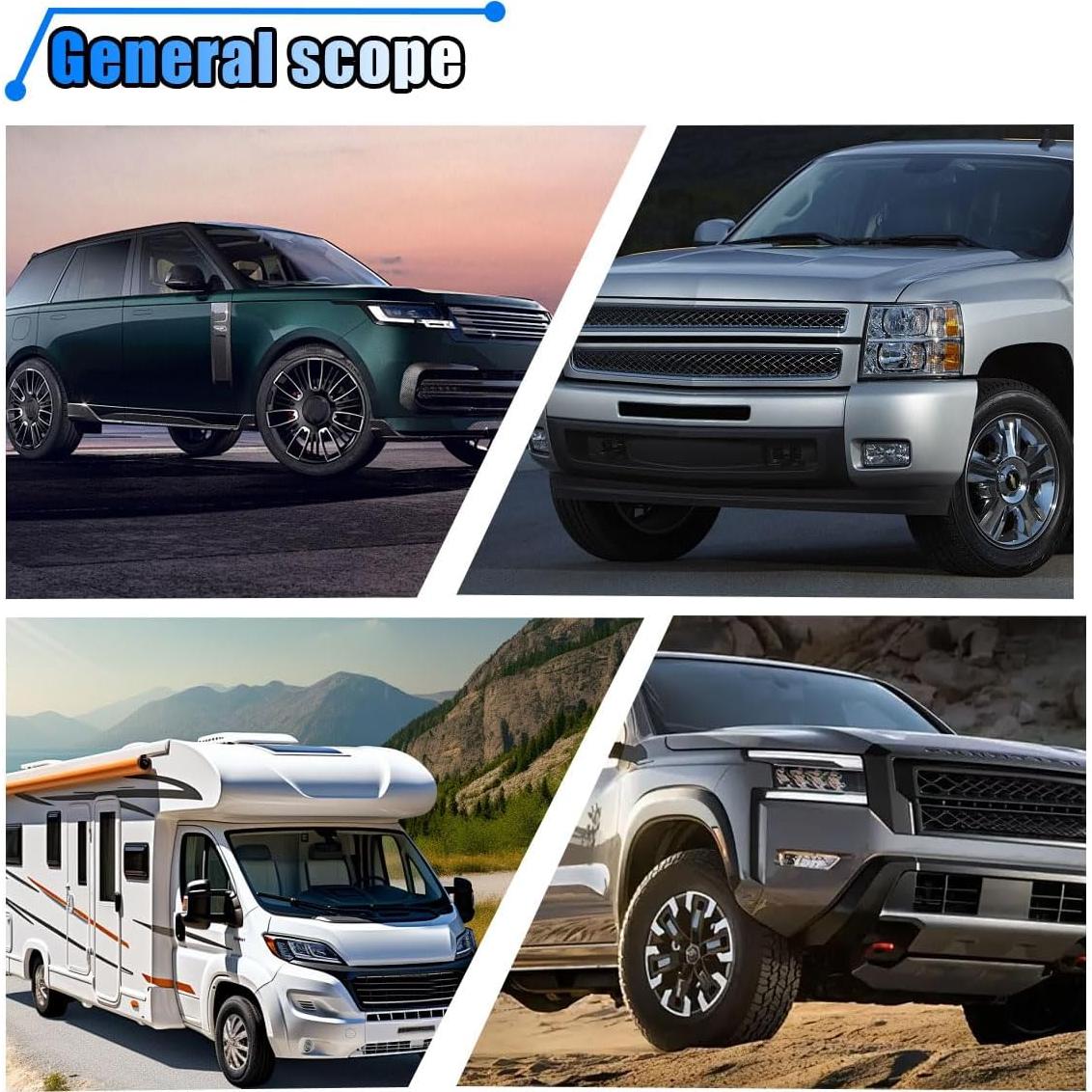 Tira de Luz LED LHDOS para Capó de Coche 182 cm Azul