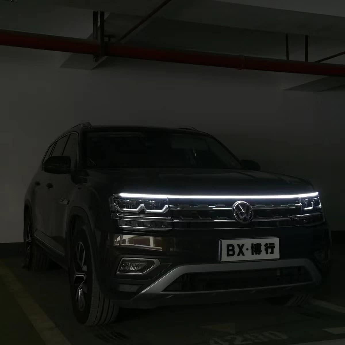 Tira de Luz LED Dinámica HConce 180 cm Blanca para Coche