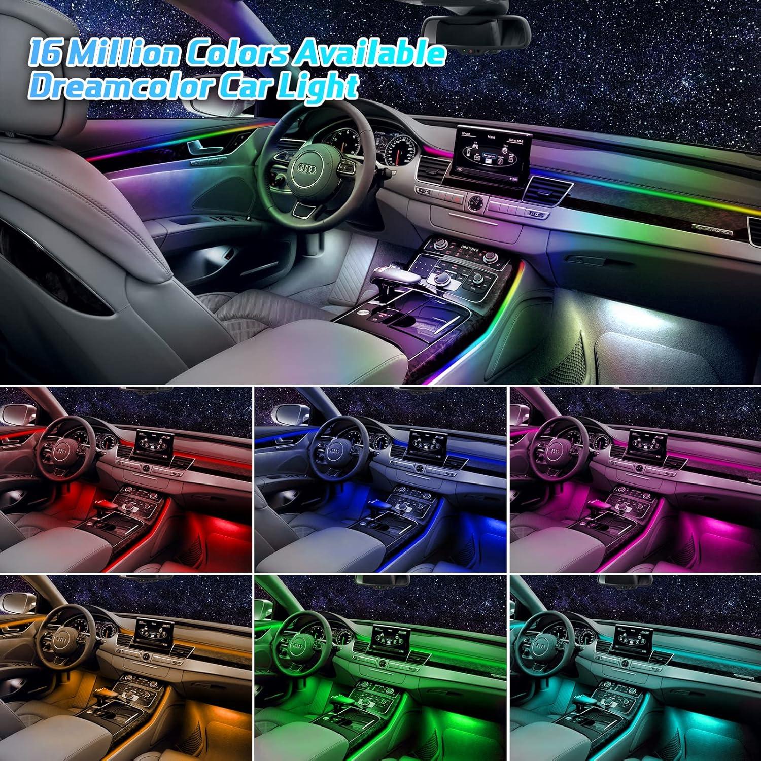Luces LED de Carro WEBUPAR Dreamcolor 10 en 1 - Control APP