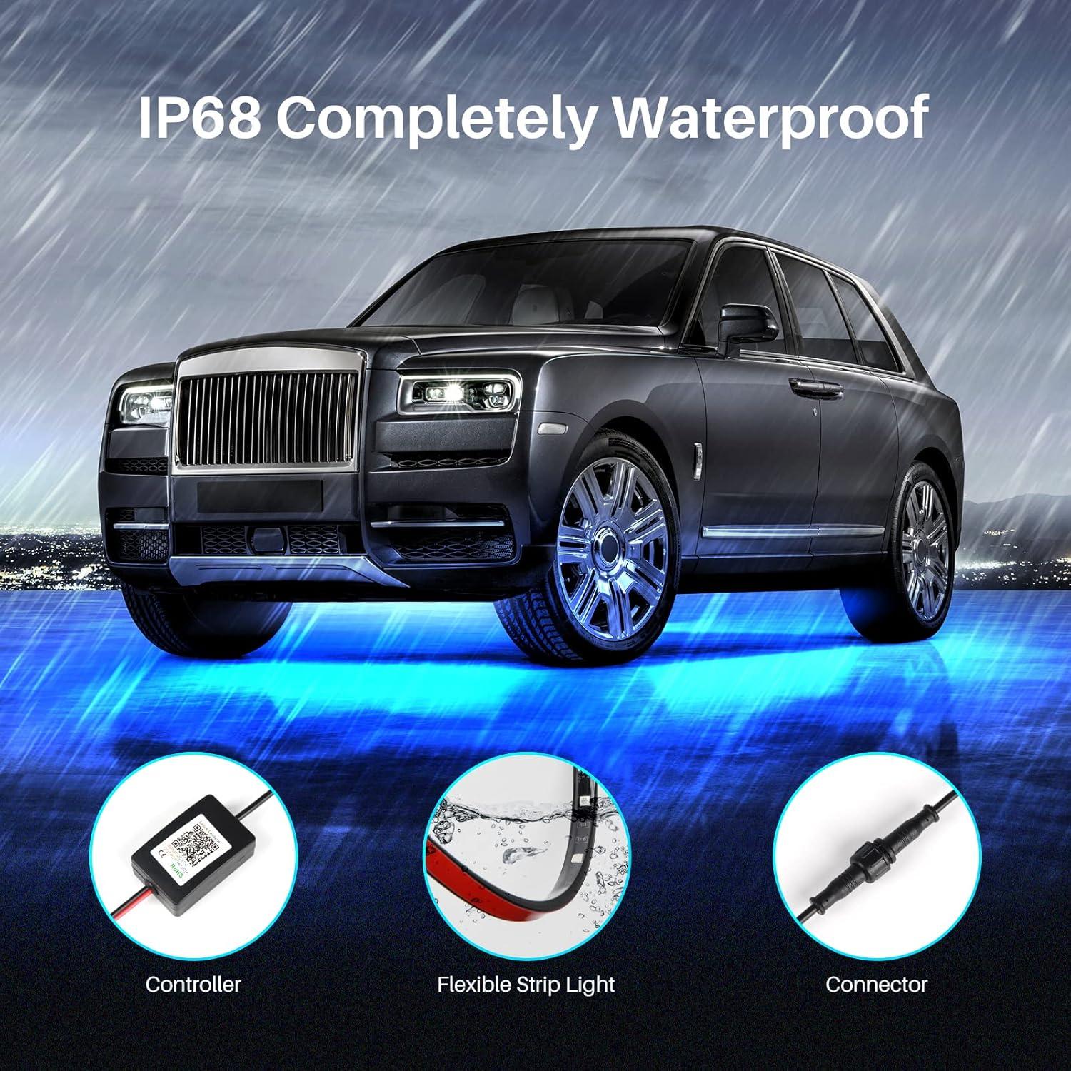 Kit de Iluminación LED Underglow CT CAPETRONIX 12W Multicolor