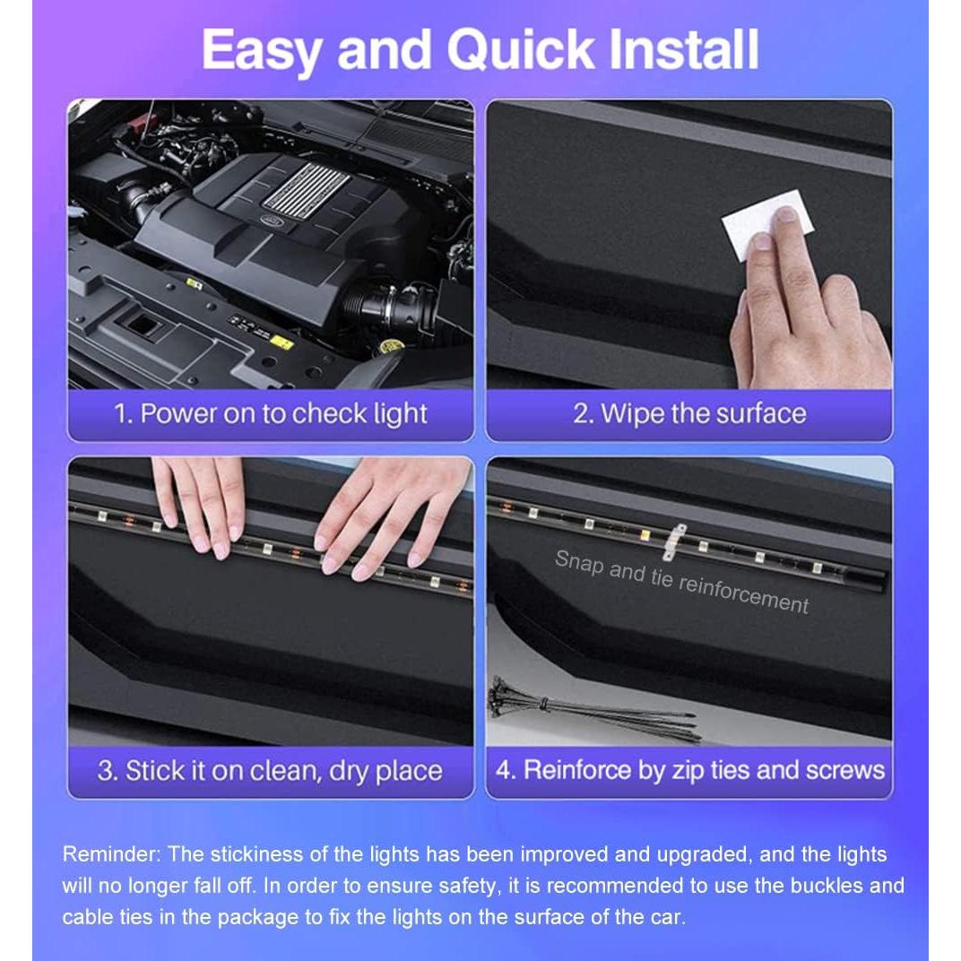 Kit de Iluminación LED Underglow CT CAPETRONIX 12W Multicolor