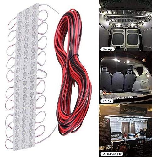 Kit de Luces LED Interior ROYFACC 60 LEDs 12V para Van