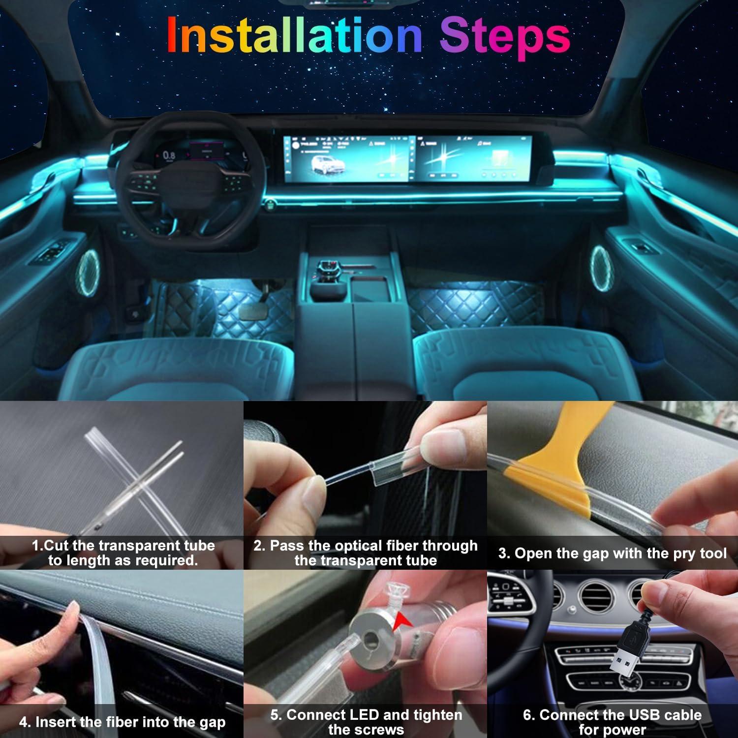 Luces de tira LED interiores TEKSHINNY T-SKD RGB 800 cm