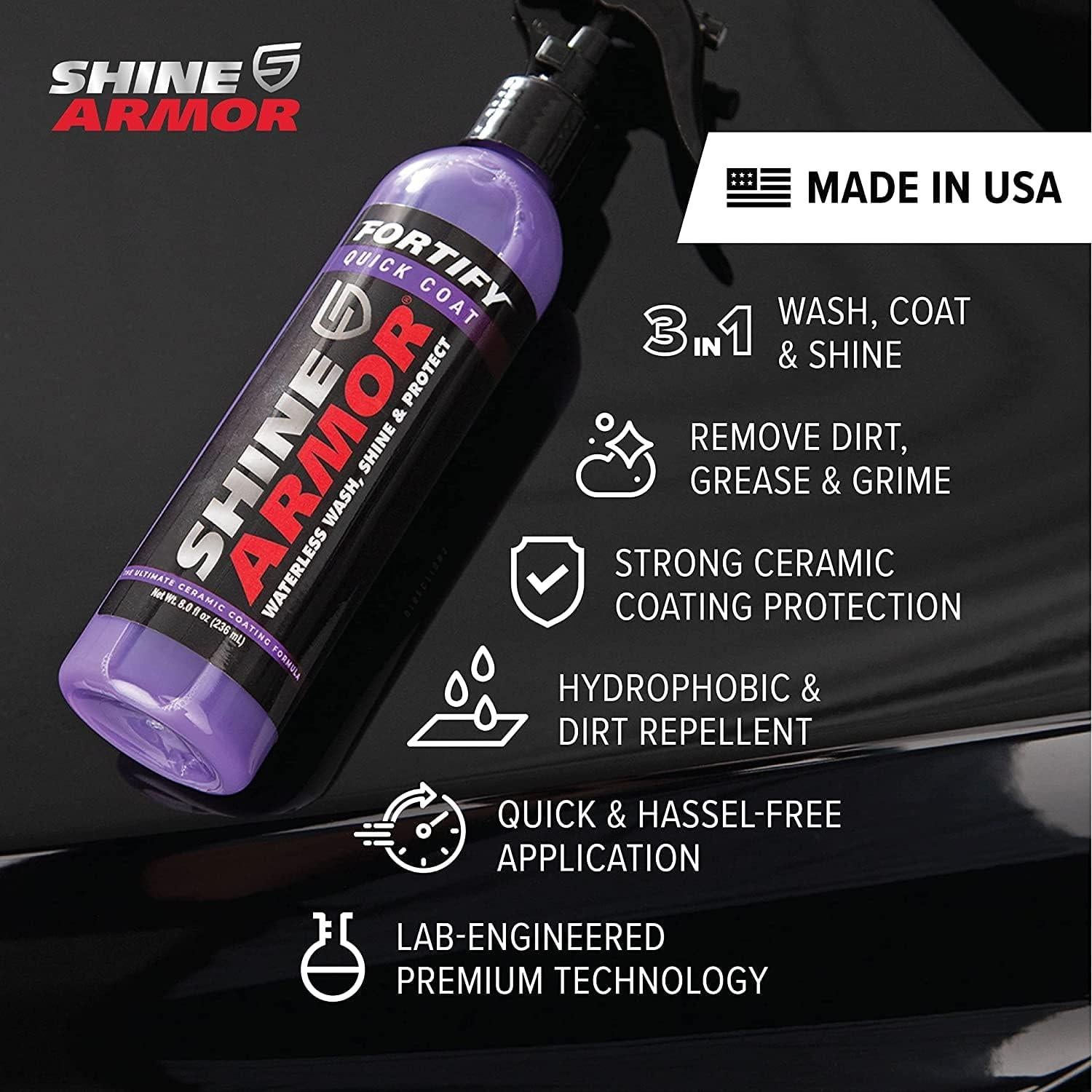 Spray Cerámico Shine Armor Fortify Quick Coat 473ml 3 en 1