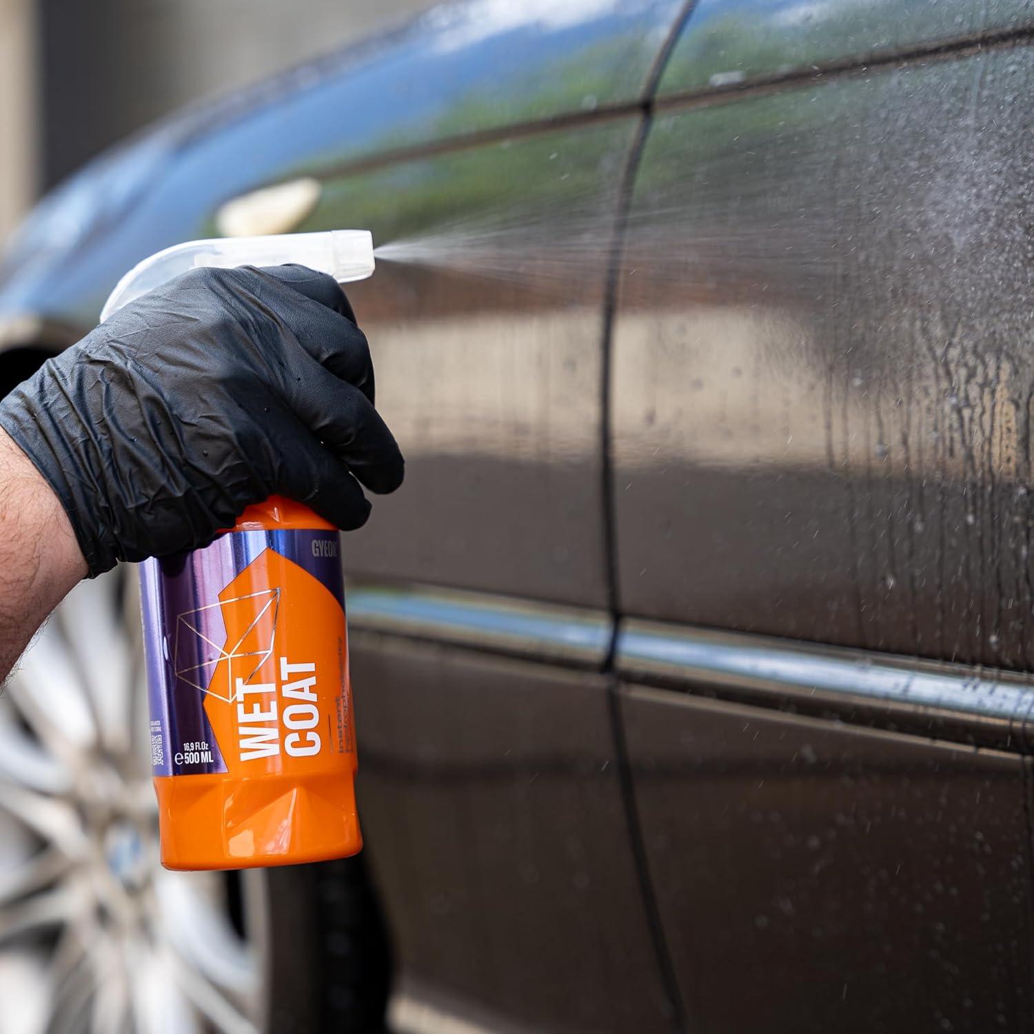 GYEON Wet Coat 500ml - Spray Hidrofóbico para Autos