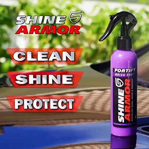 Brillo Armor Spray Cerámico Hidrofóbico 3 en 1 para Autos