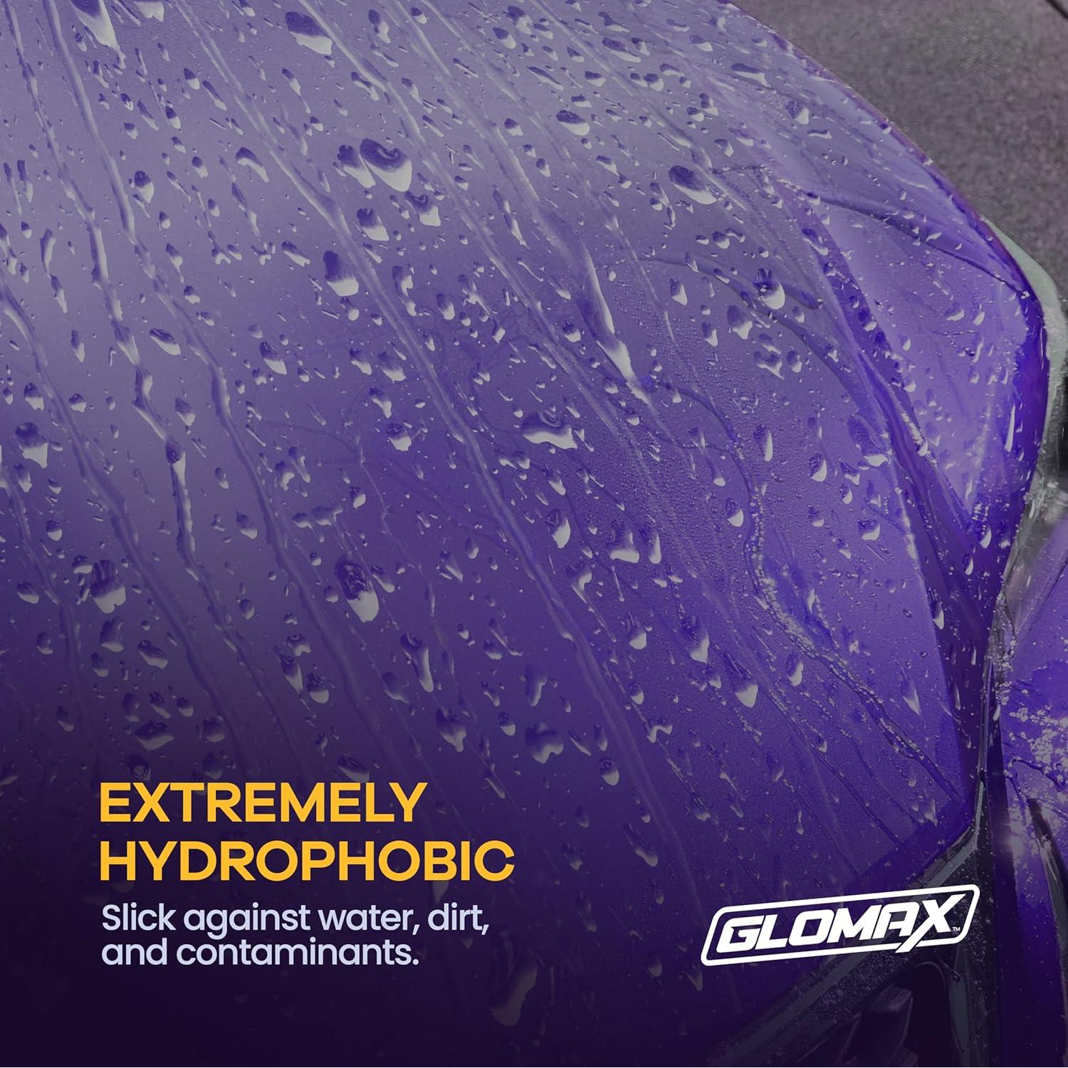 Spray de Cera Cerámica GLOMAX 473 ml - Hidrofóbico UV