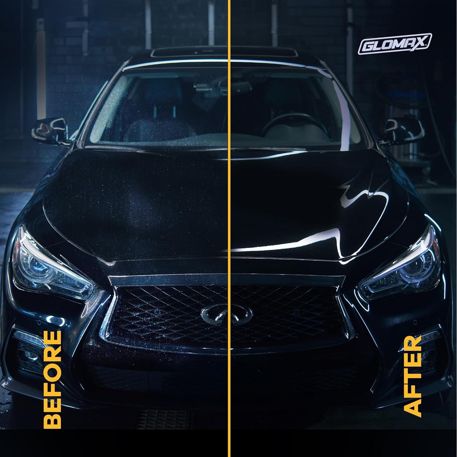 Spray de Cera Cerámica GLOMAX 473 ml - Hidrofóbico UV