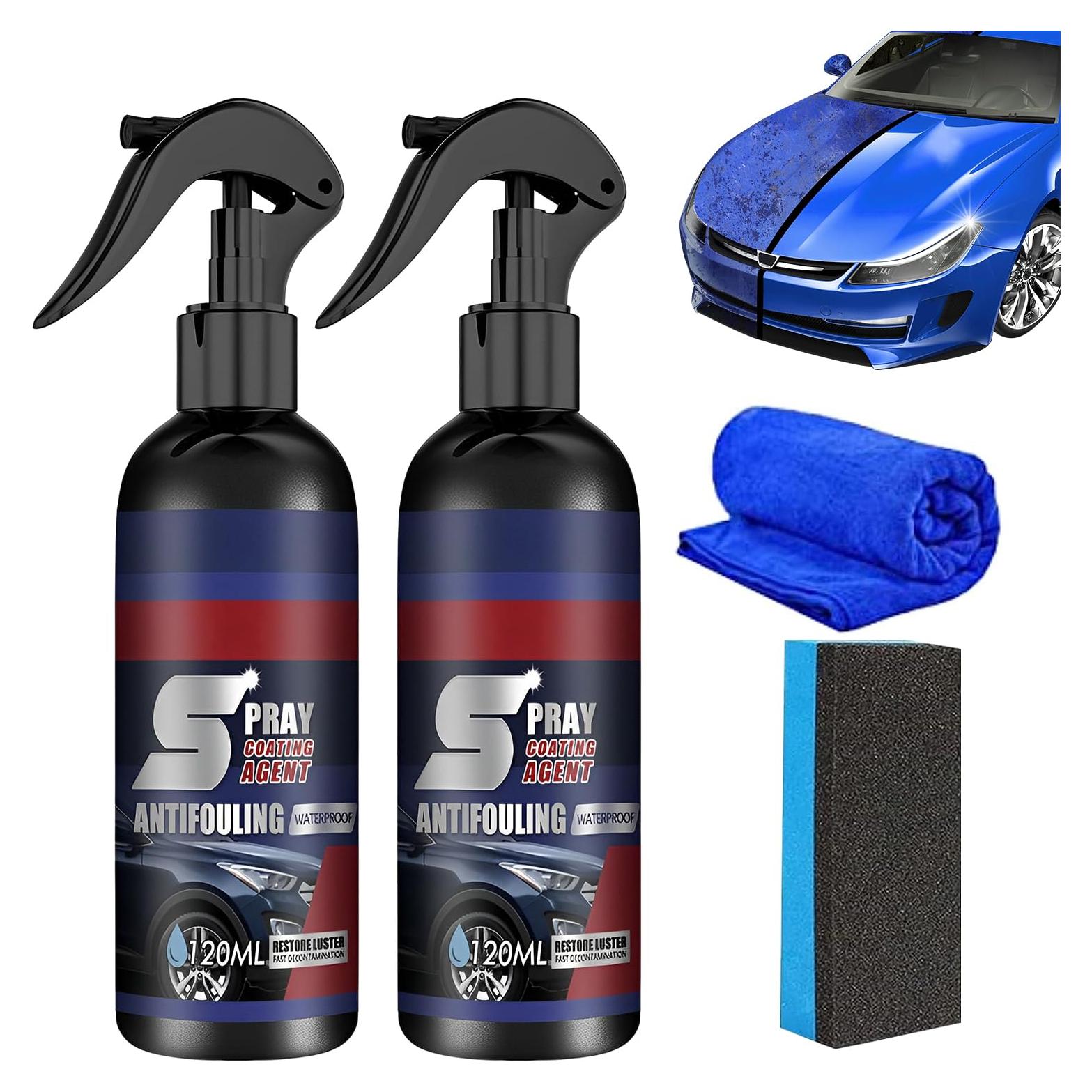 Spray Cerámico 3 en 1 para Automóviles 120ml - Guangzhou Jiemo