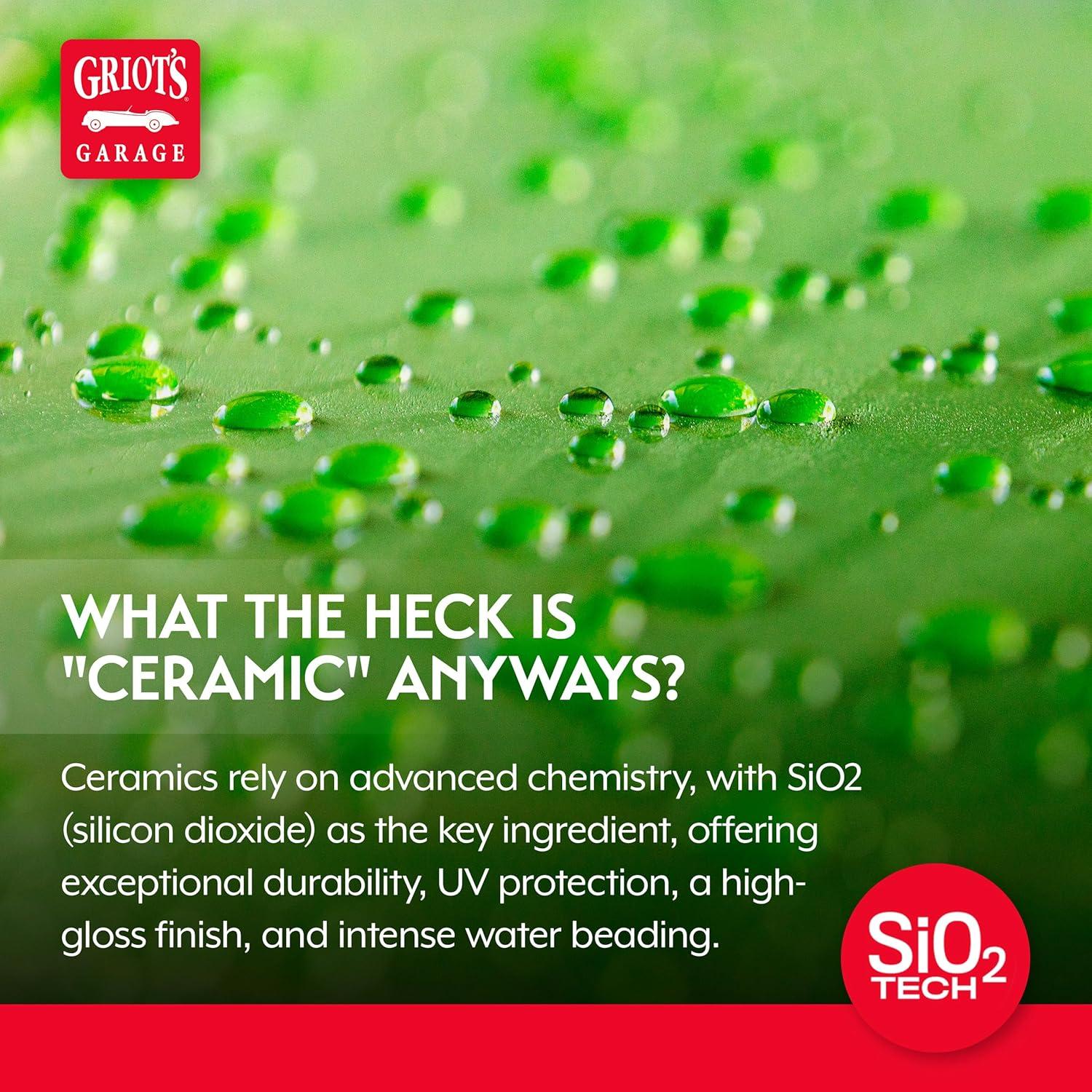 Cera 3 en 1 Cerámica Griot's Garage 622 g para Autos