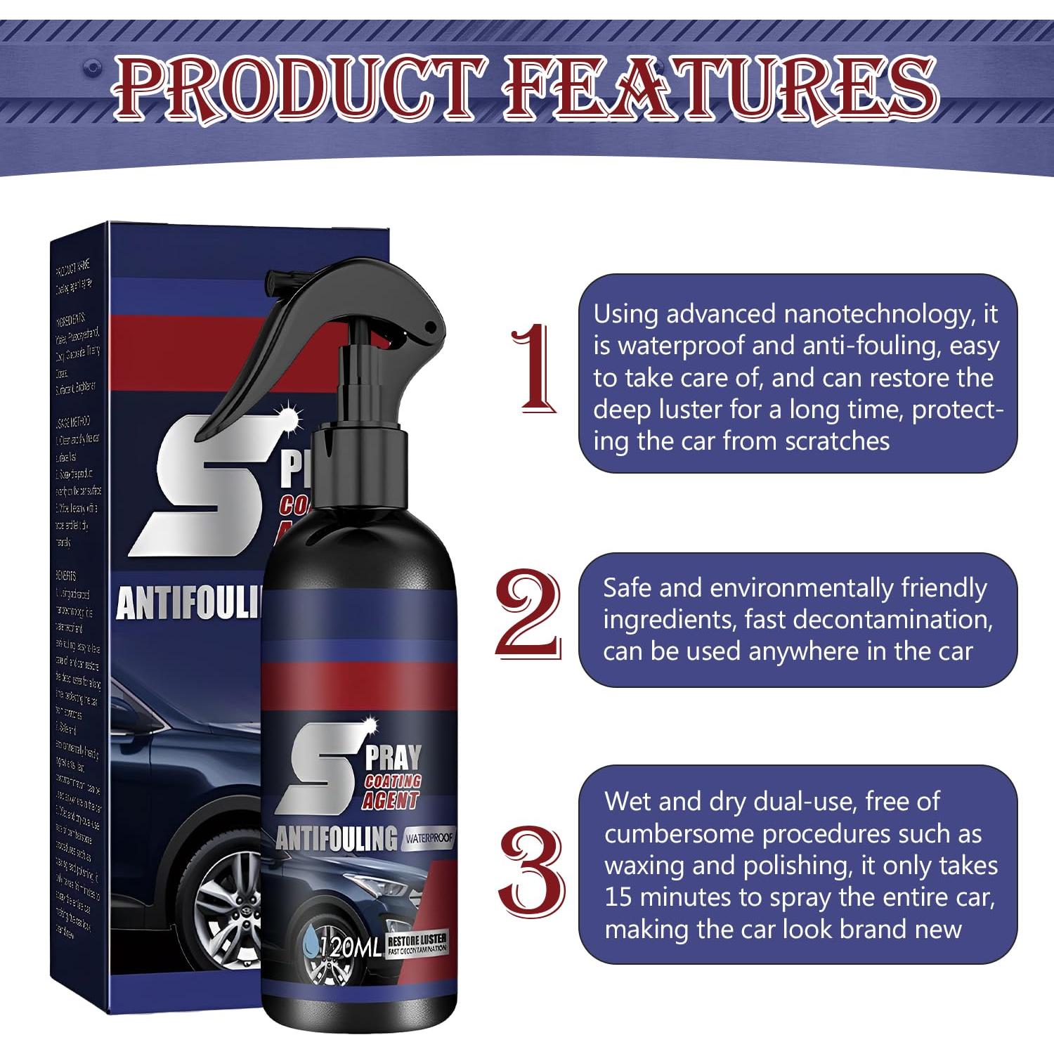 Spray Cerámico Multifuncional Couct 120ml - 2 Piezas