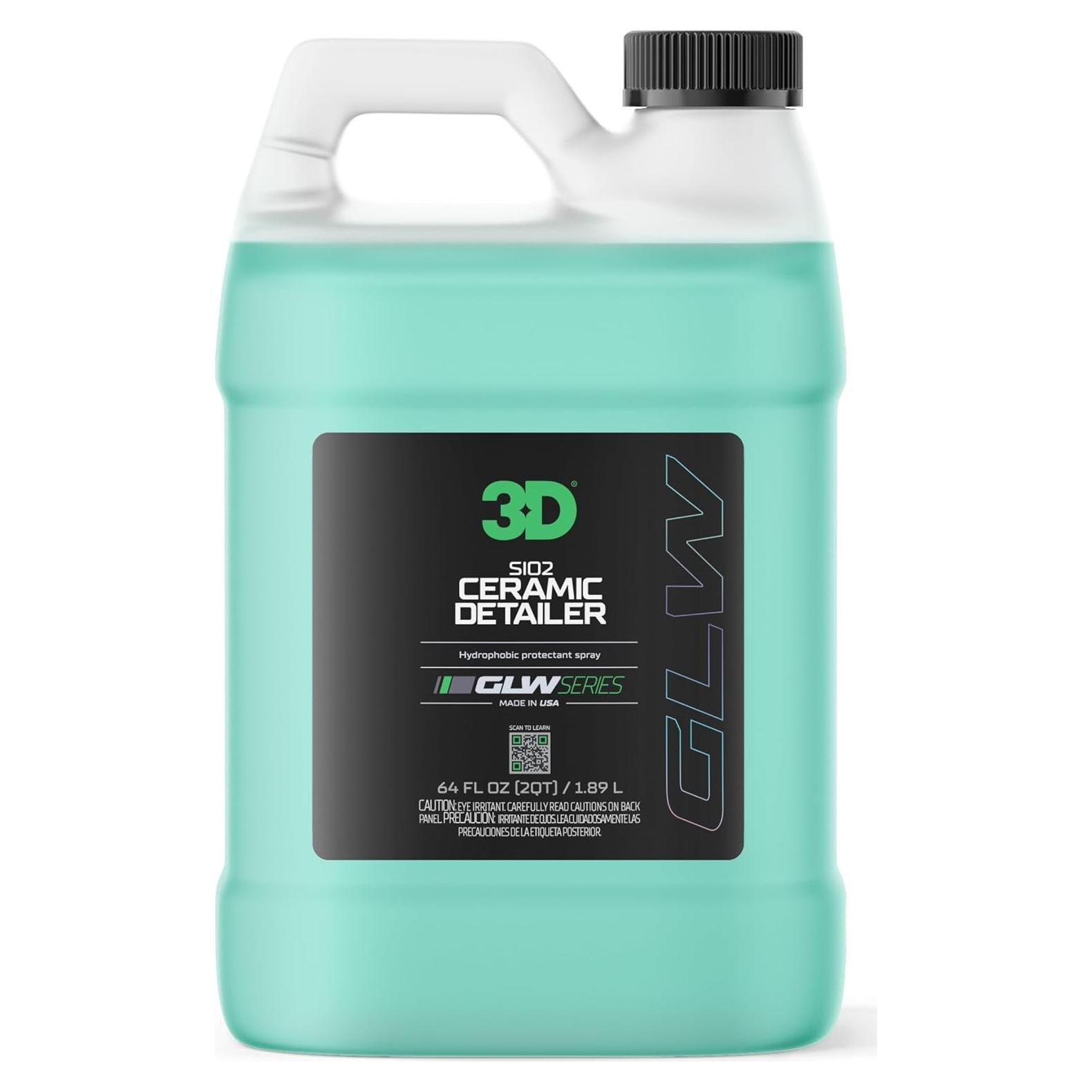 Detallador Cerámico 3D GLW 64 oz Hidrofóbico Brillante