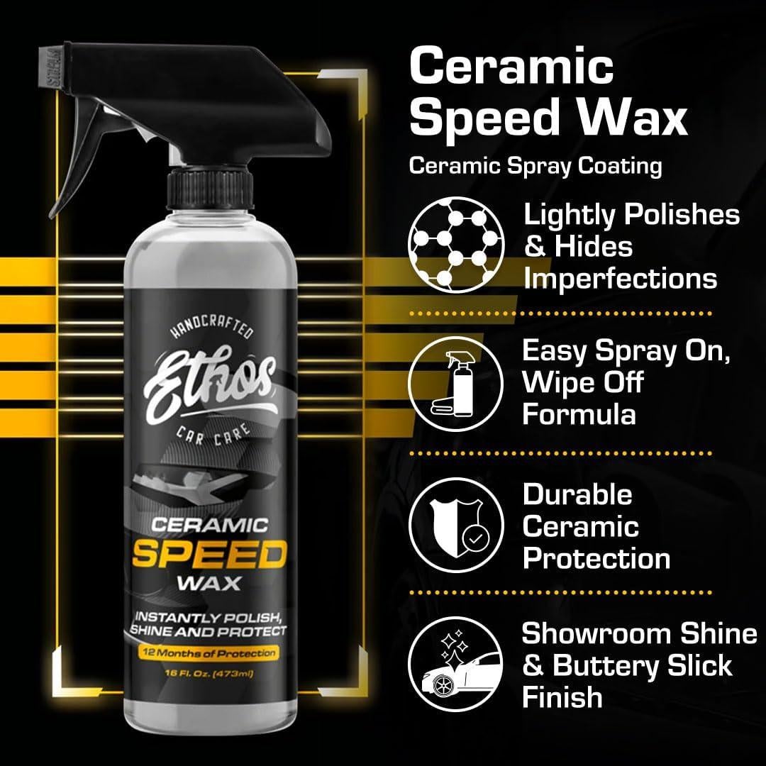 Cera Speed Cerámica Ethos 16oz - Recubrimiento Hidrofóbico