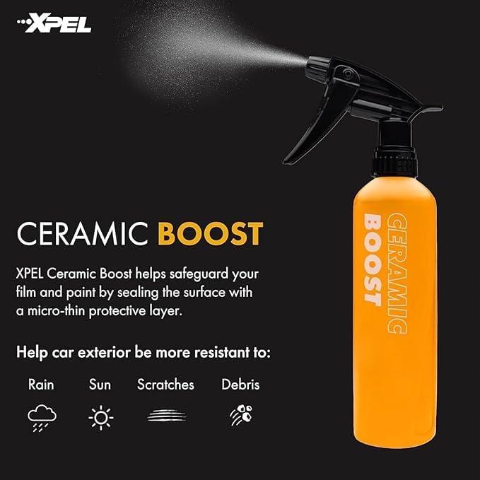 XPEL Ceramic Boost Spray 473ml - Detallador de SiO2 para Autos
