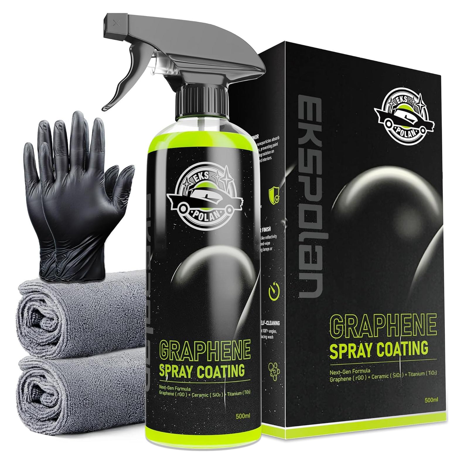 Spray Cerámico Hidrofóbico EKSPOLAN 500 ml - Protección UV y Brillo