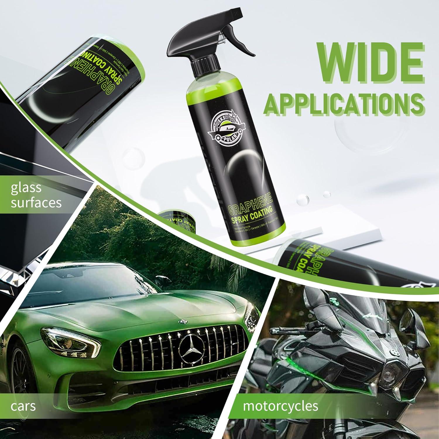 Spray Cerámico Hidrofóbico EKSPOLAN 500 ml - Protección UV y Brillo