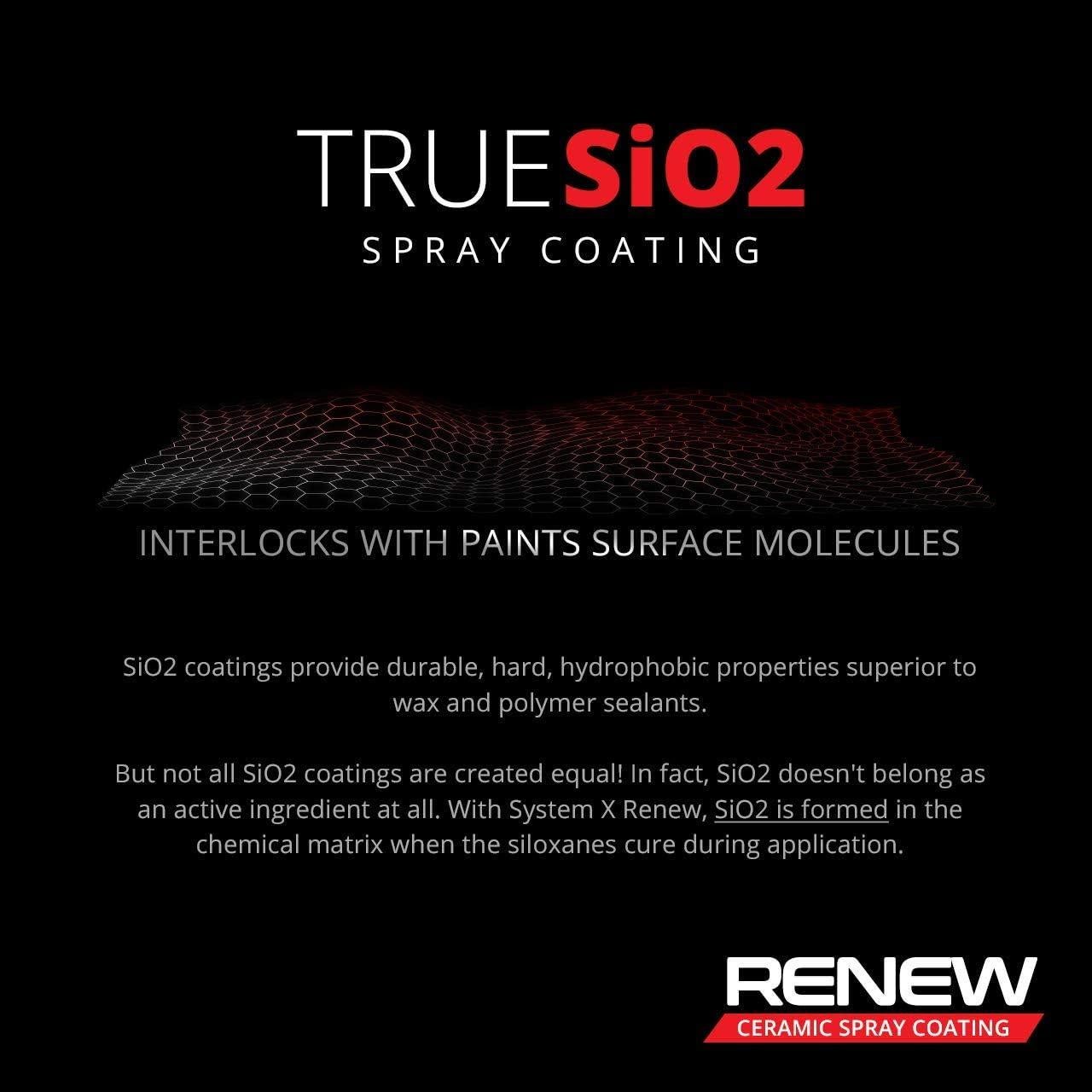 Recubrimiento Cerámico en Spray System X Renew 500 ml - Ultra Hidrofóbico