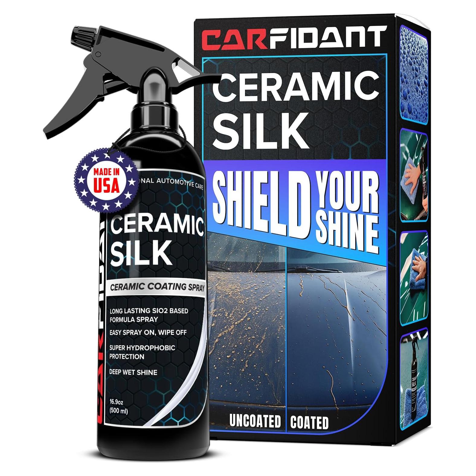 Spray Cerámico Carfidant 500 ml - Alto Brillo y Protección Hidrofóbica