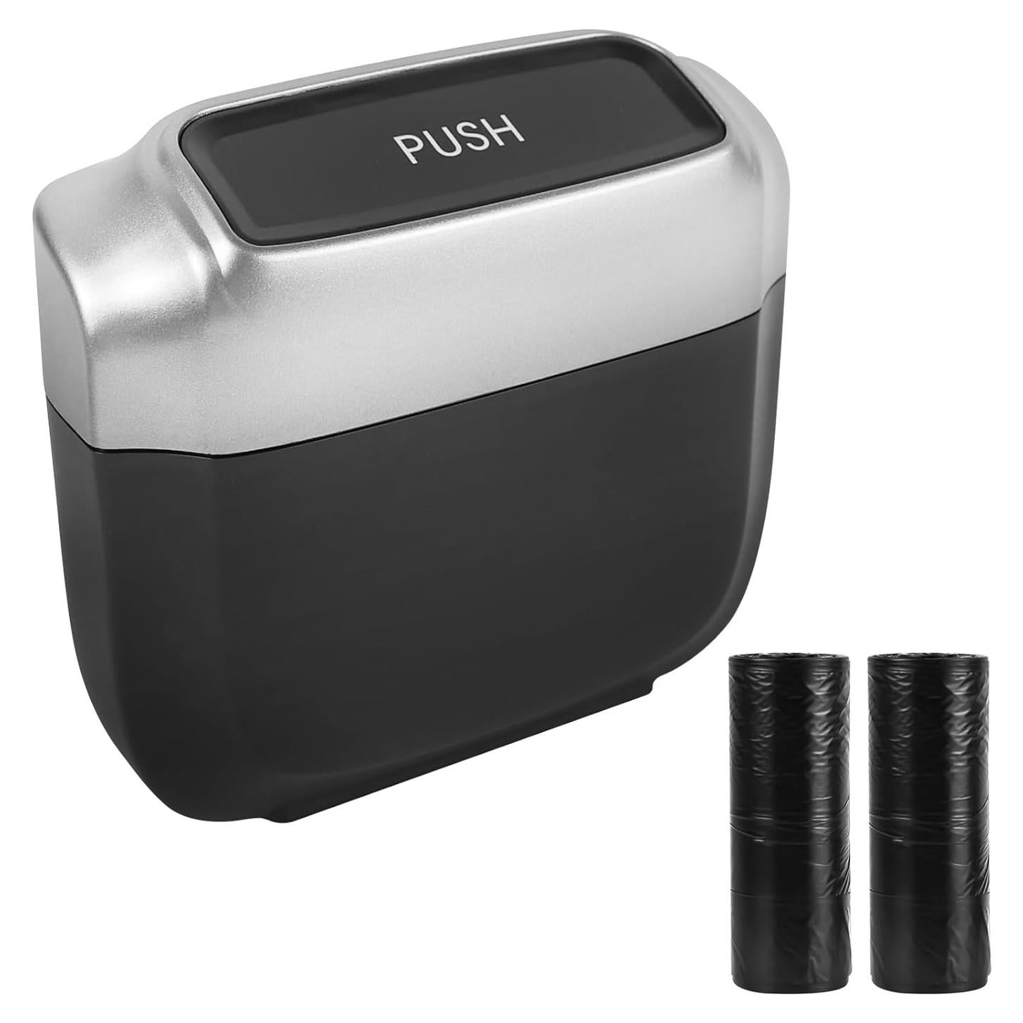 Bote de Basura para Auto Wuyaoyao Mini con Tapa y 30 Bolsas