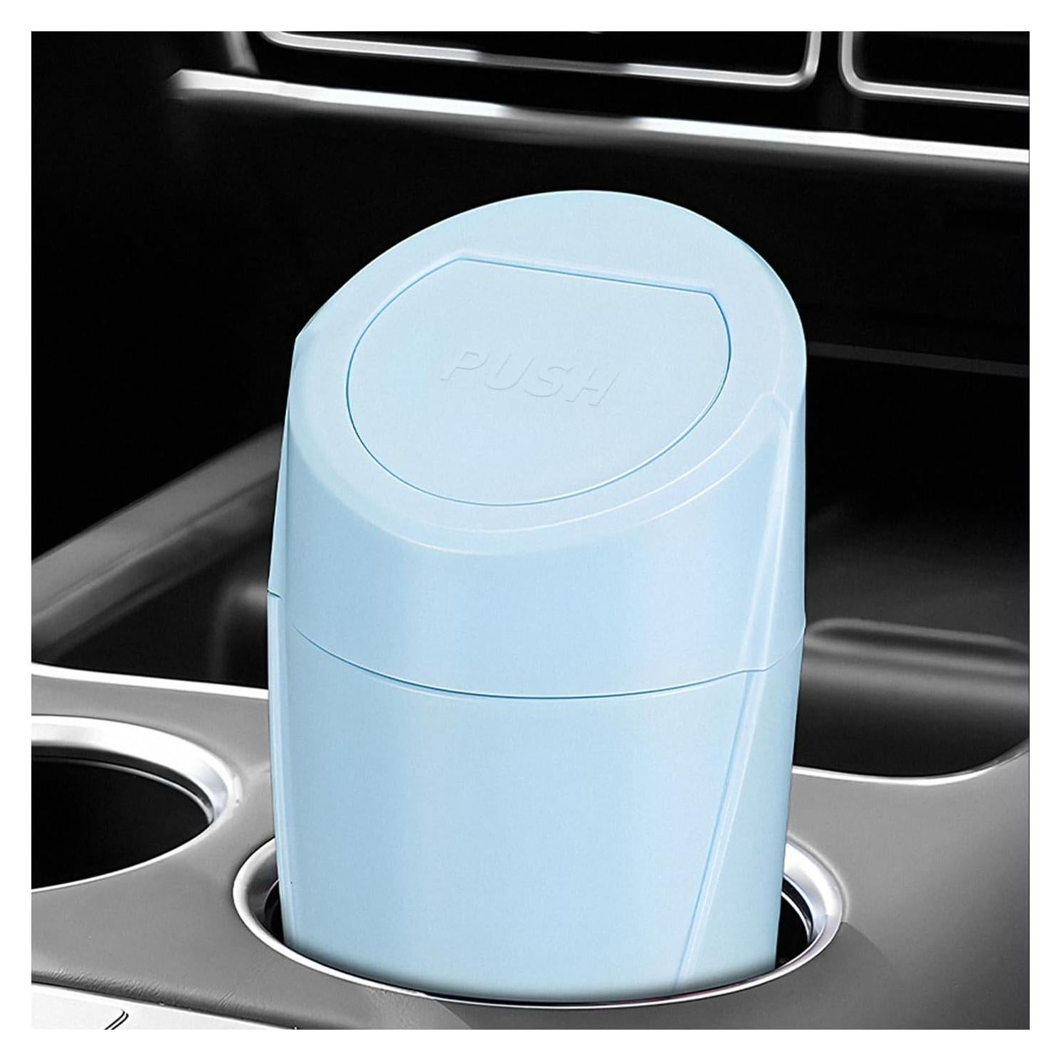 Contenedor de Basura para Auto YTFRL Azul Claro 20x8.5 cm