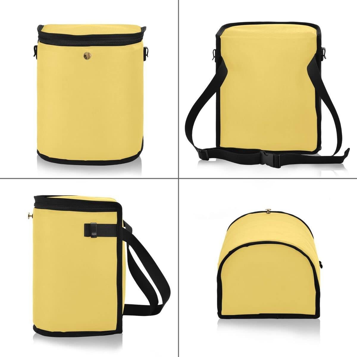 Basurero para Auto MCHIVER Amarillo Limón a Prueba de Fugas