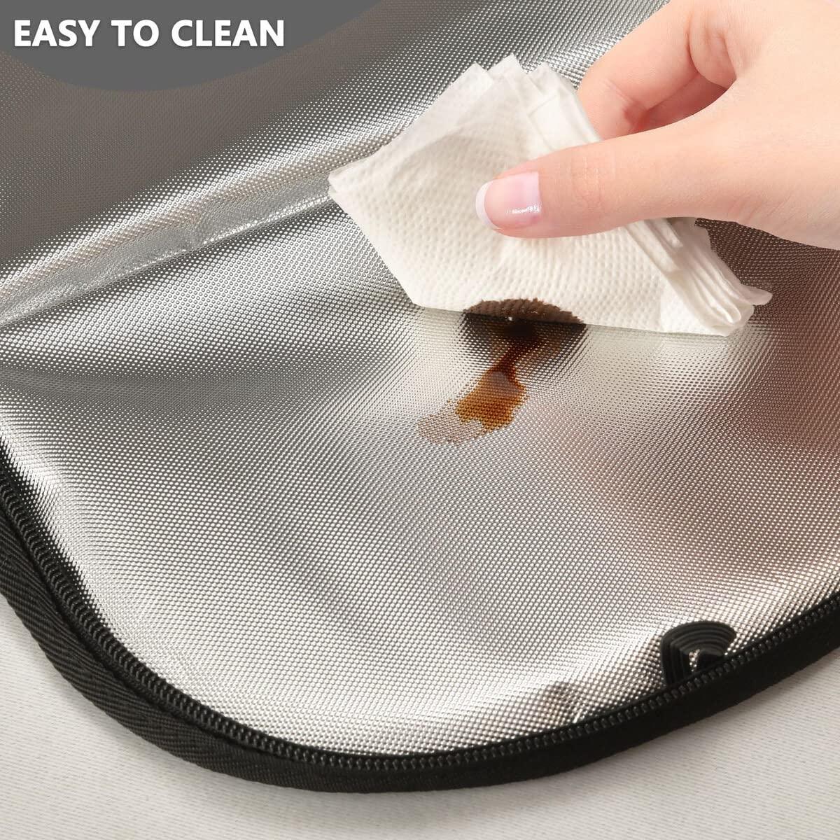 Basurero para Auto MCHIVER Amarillo Limón a Prueba de Fugas