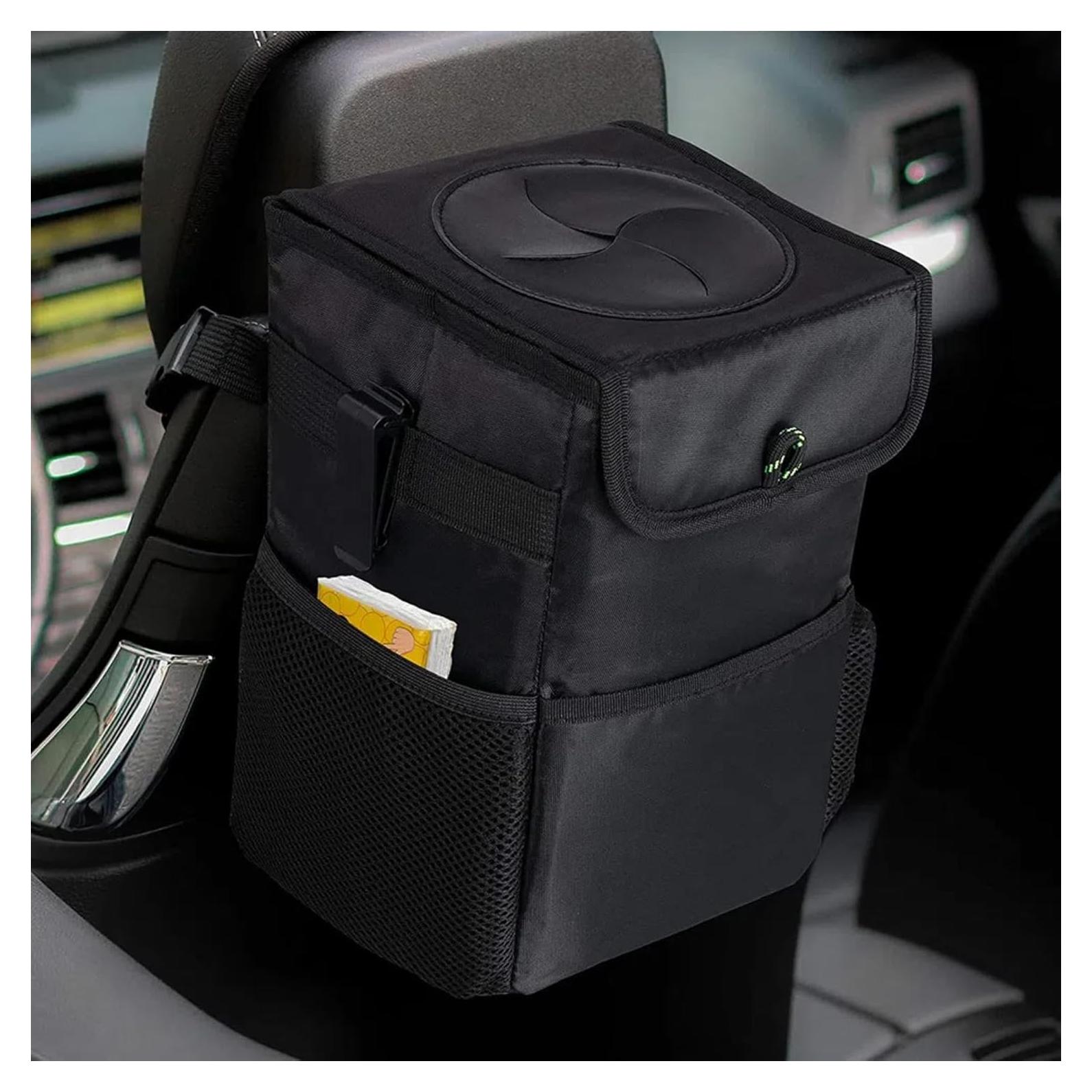 Basurero de Auto Suyue Y Plegable 7.57L Impermeable Negro