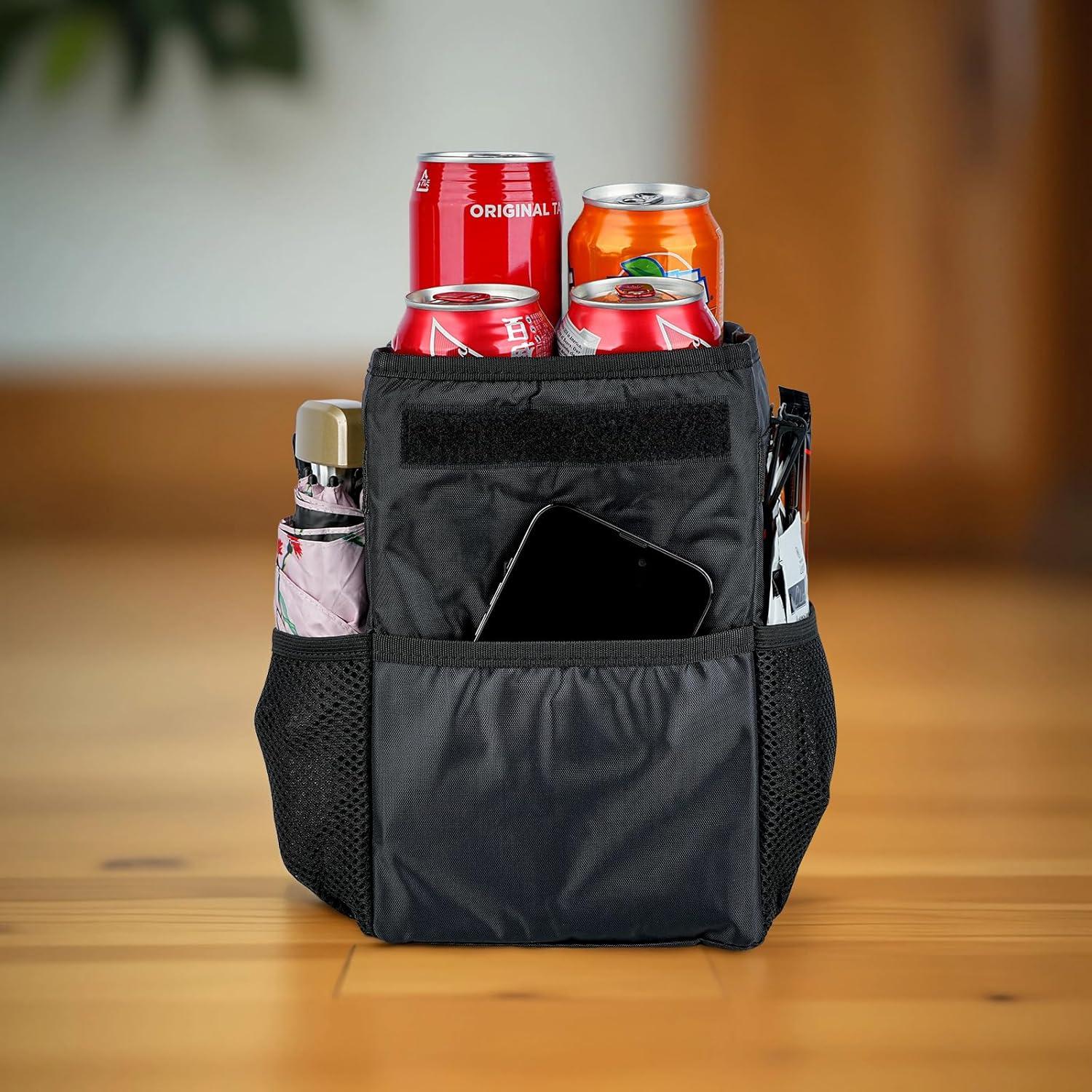 Basurero de Auto Suyue Y Plegable 7.57L Impermeable Negro