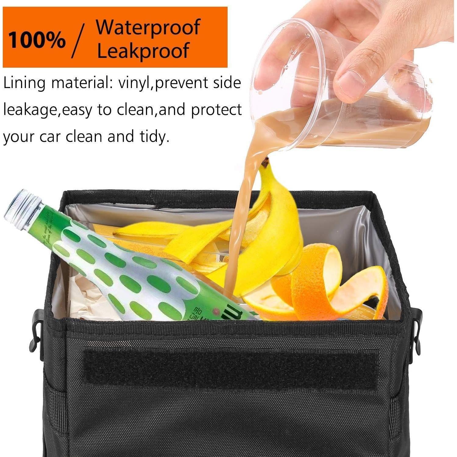 Basurero para coche Takelablaze impermeable colapsable 16x25 cm