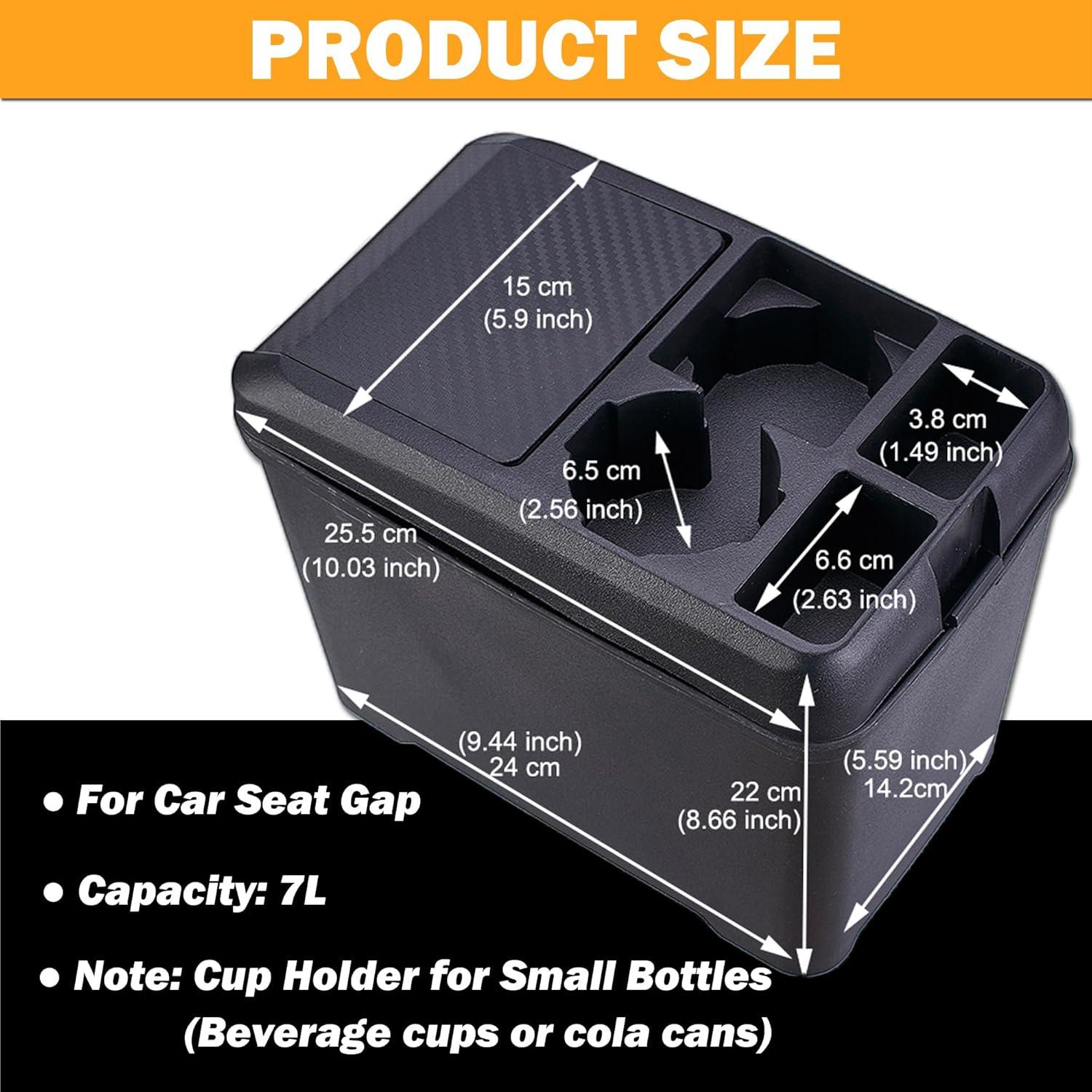 Contenedor de Basura para Auto ATMOMO 0.5kg Rectangular