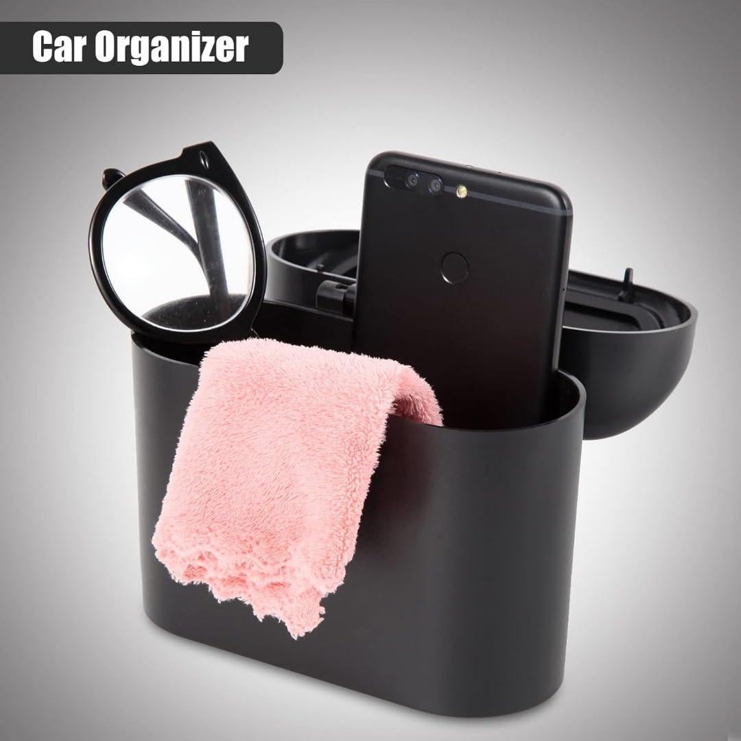 Basurero de Auto Impermeable Mustafa - 2 Paquetes con Tapa y Ganchos