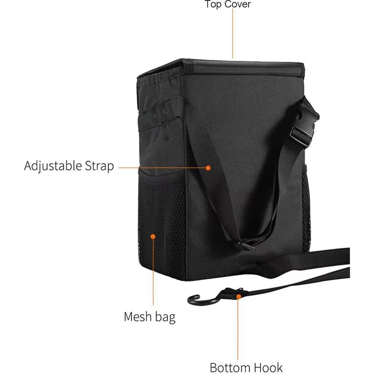 Basurero de Auto VWONST 10.2L Impermeable y Plegable